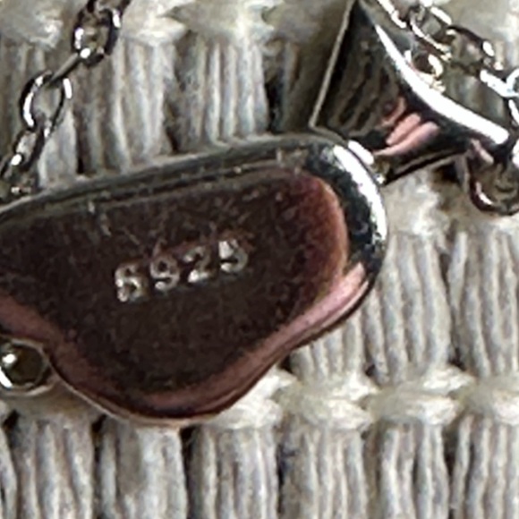 Dainty Silver 925 Cloud and Paper Airplane Pendant on Silver 925 Chain - Picture 11 of 15